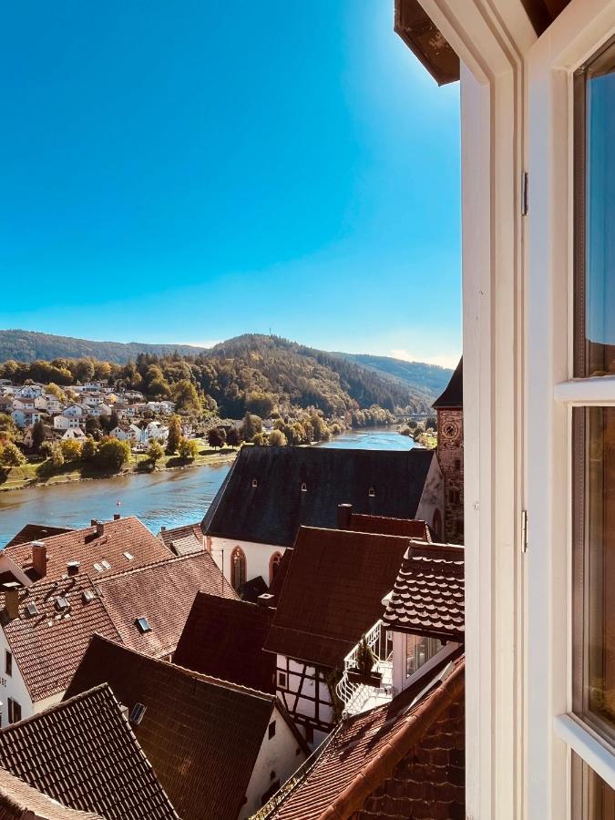 ヒルシュホルンNatur Und Neckarblick Bei Heidelbergアパートメント エクステリア 写真