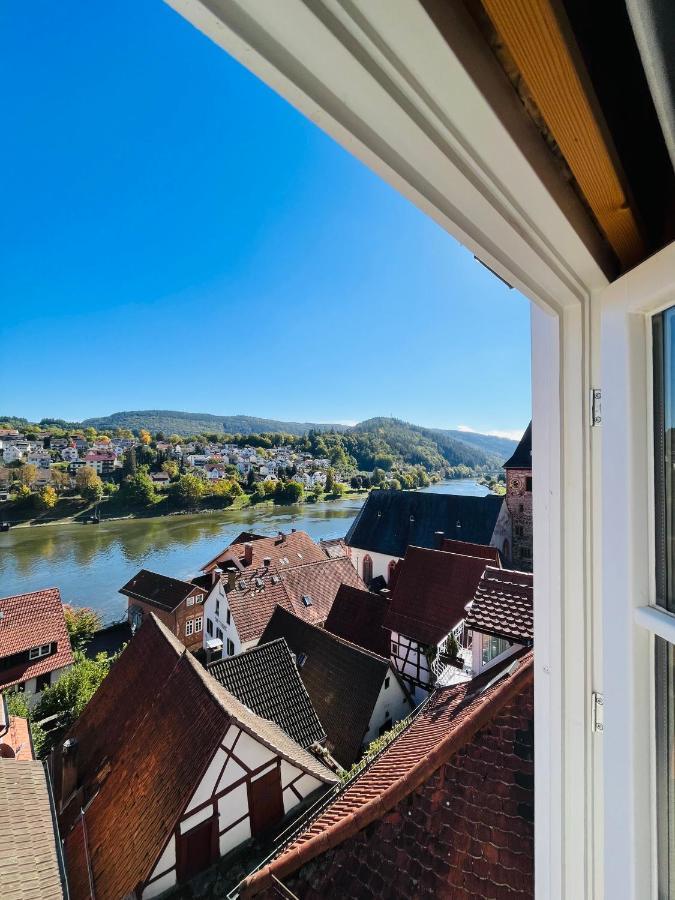 ヒルシュホルンNatur Und Neckarblick Bei Heidelbergアパートメント エクステリア 写真