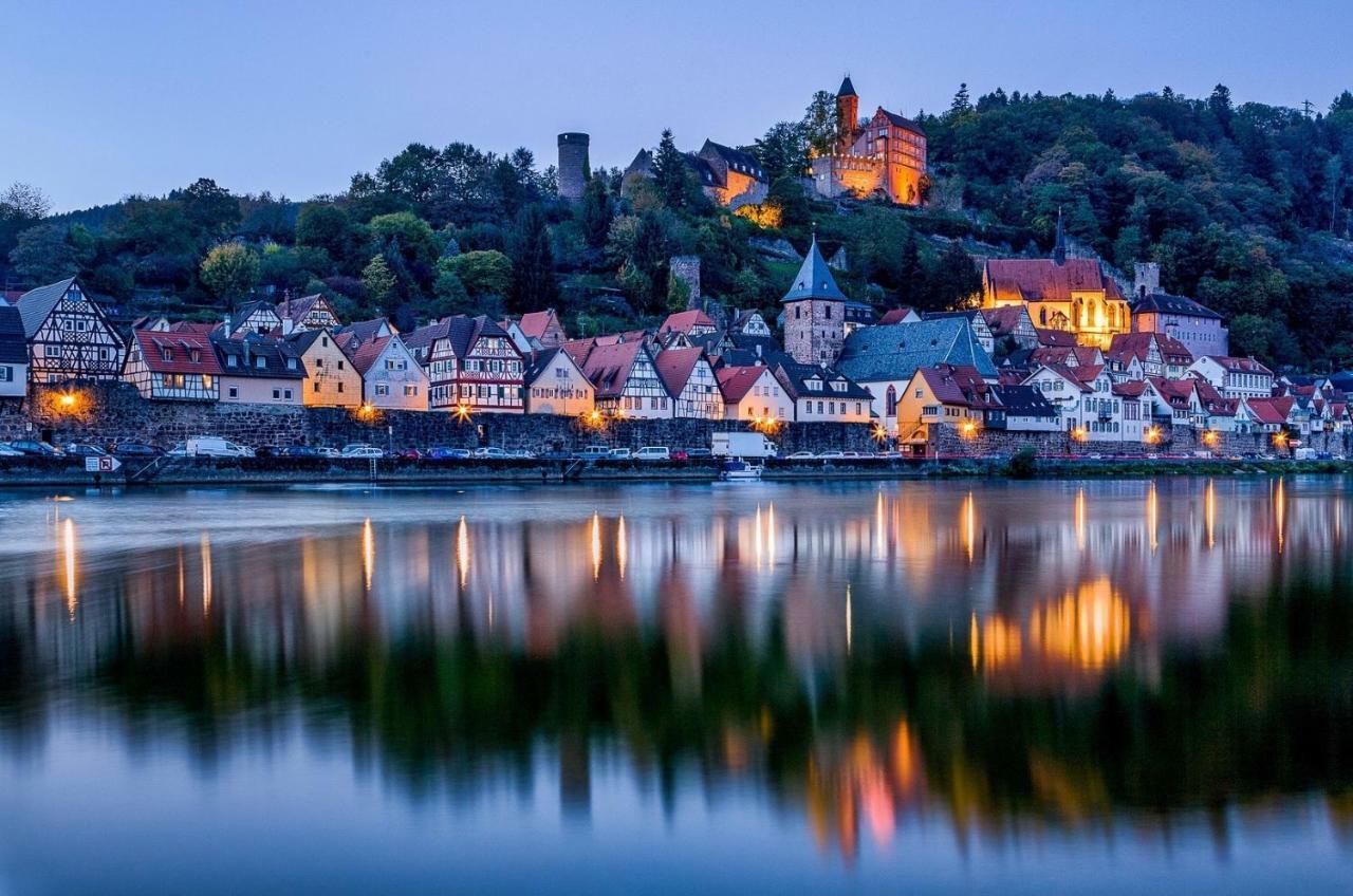 ヒルシュホルンNatur Und Neckarblick Bei Heidelbergアパートメント エクステリア 写真